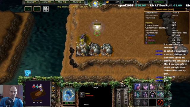 Warcraft 3 REFORGED | Desert Strike v1.3 | AIR ABUSE? смотреть онлайн
