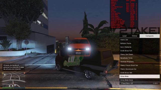 ModMenu 2Take1 GTA 5 PC Online Como Farmear Billones & Guardar Vehicles Modded En GTA V |✅UNDETECTE