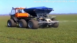 Самоходный разбрасыватель удобрений РМУ 4 Туман 2