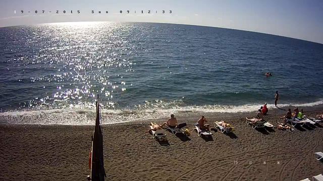 Вебкамера "Пляж Дубны". Запись 19.07.2015 09:10:01 смотреть онлайн