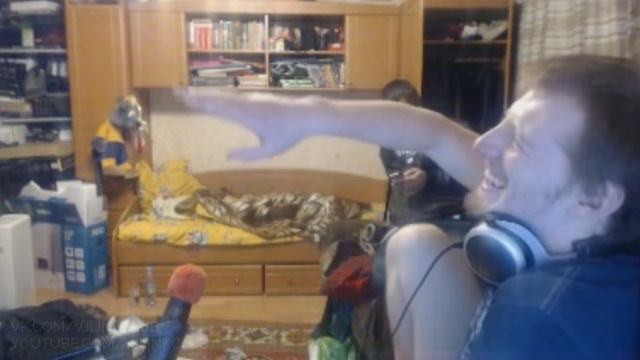 Мазоха вместе с VJLink'ом и Хамовым проходят тест на олда в паблике VJLINKCLUB