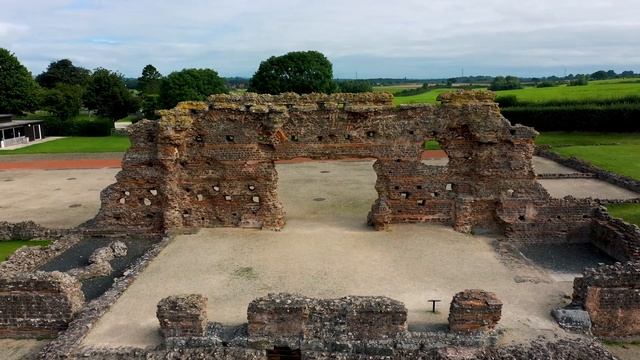 Postcard from Wroxeter Roman City, Shropshire | England Drone Footage смотреть онлайн