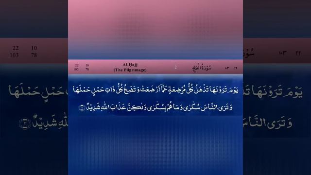 Quran Para 17 Fast Recitation in 22 смотреть онлайн