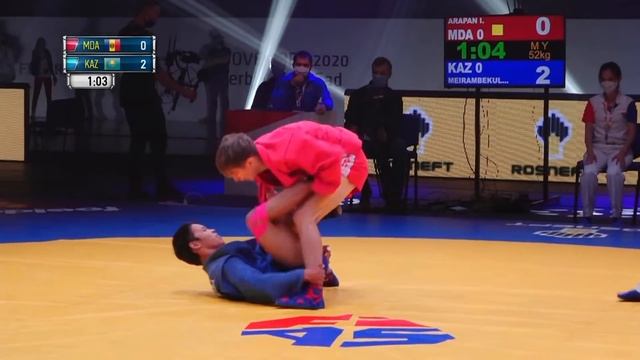 Молодежное первенство мира по самбо 2020. День 4. Финалы смотреть онлайн