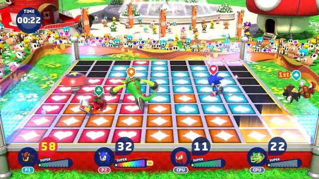 Mario & Sonic at the Olympic Games Tokyo 2020 : Gameplay (2 Players) Shadow VS Sonic смотреть онлайн