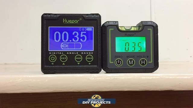 Digital Mini Angle Finder, Protractor, Level and Inclinometer From Huepar Better than Harbor Freigh смотреть онлайн