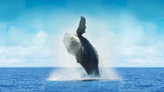 Peaceful Whale Sounds To Sleep To, Water Sounds, Diving With Whales, Ocean Noises, 10 Hours