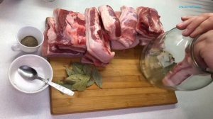 “ПЯТИМИНУТКА” ИДЕАЛЬНАЯ ЗАКУСКА НА ВСЕ СЛУЧАИ! САЛО В РАССОЛЕ рецепт от коптильщика