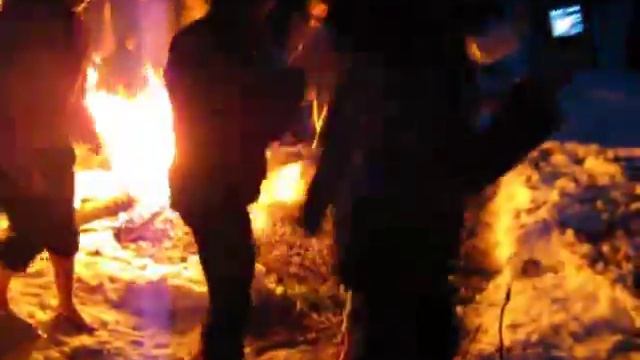 Как мы ходили по углям и прощались с зимой! смотреть онлайн