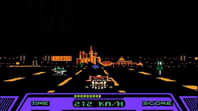 Rad Racer, Дорожный Гонщик NO DEATH (Dendy, Nes, 8 bit) смотреть онлайн