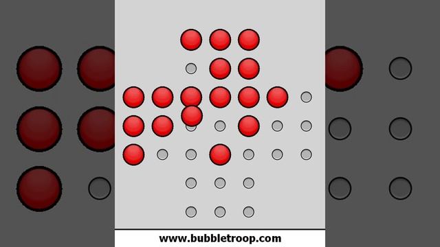 Peg Solitaire - How to solve the traditional english board with just one piece in the center смотреть онлайн