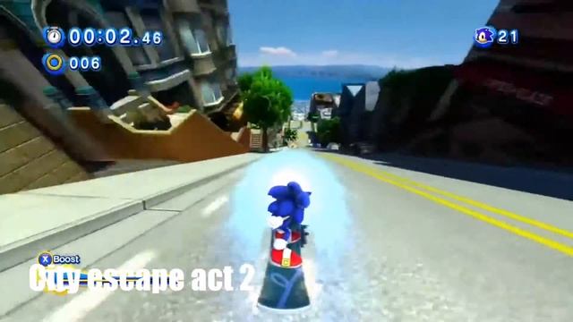 Обзор Sonic Generations:попытка в ностальгию. смотреть онлайн