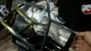 Установка расширителей арок и задних брызговиков, на квадроцикле.