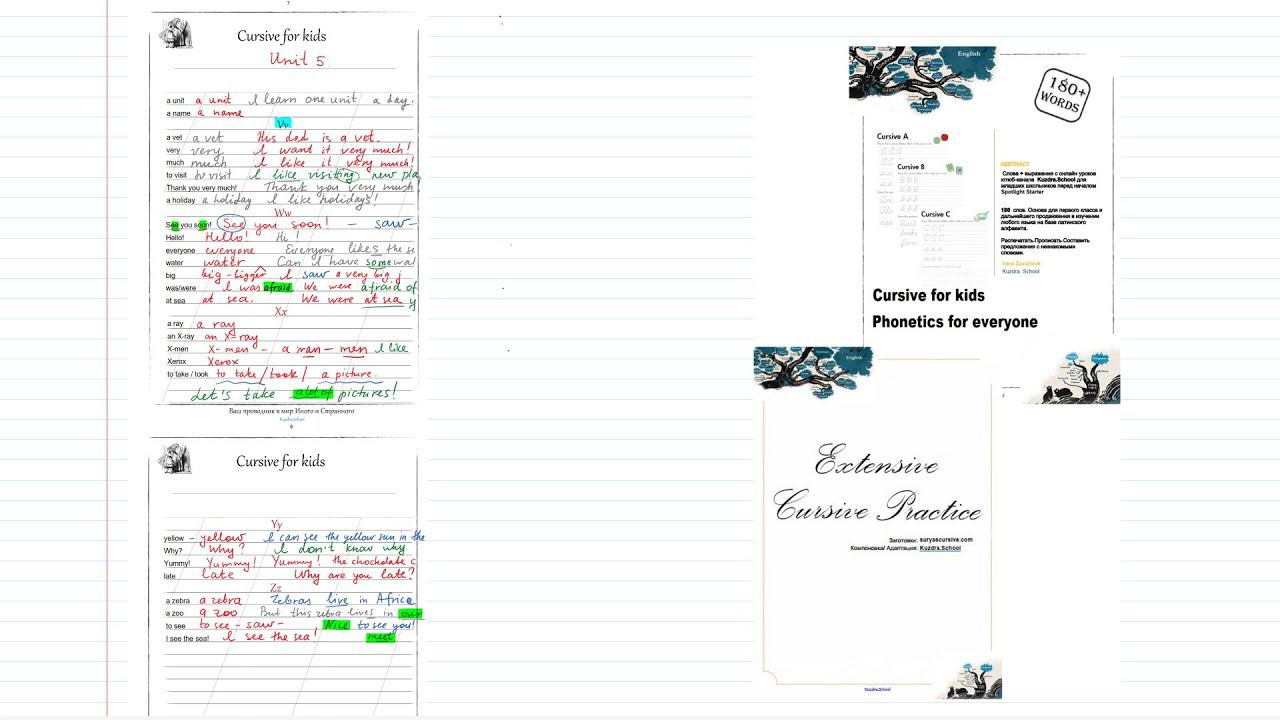 17. Spotlight Starter Preparation. Урок 0.17. Cursive words W X Y Z. Новые слова на W, X, Y, Z смотреть онлайн