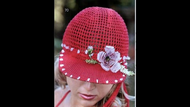 Модные вязаные кепки для женщин смотреть онлайн