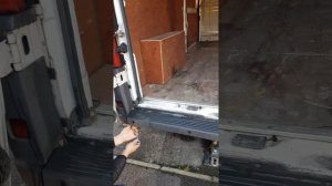 Peugeot Boxer bumper damage