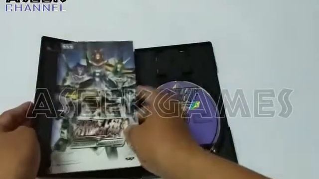 PS2 R2J Super Robot Wars Scramble Commander UNBOXING смотреть онлайн