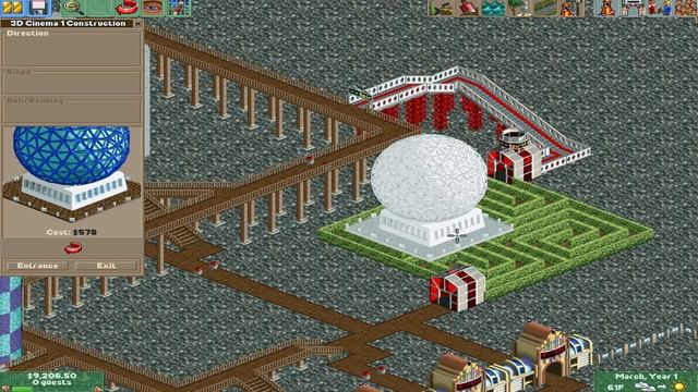 Roller Coaster Tycoon 2: Let's Get Wet - Factory Capers - Starting A Park (Episode 01) смотреть онлайн