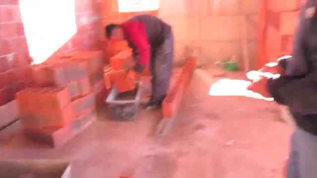 вилла Ирина, кладка внутренних стен 20.10.2013