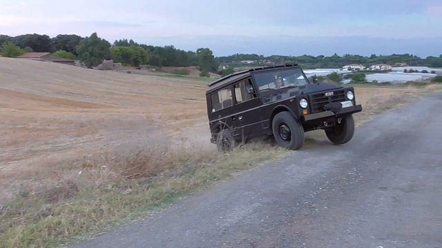 Fiat 1107A Campagnola scala gradino sabbioso 50° смотреть онлайн