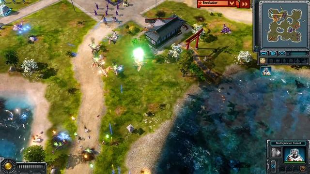 ЯПОНСКИЙ БЛИЦКРИГ: очень быстрое 2х2 в Command and Conquer: Red Alert 3 смотреть онлайн