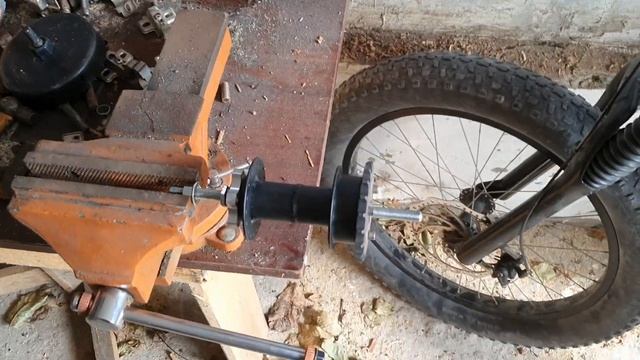 Задняя втулка для электробайка на пространственной раме смотреть онлайн