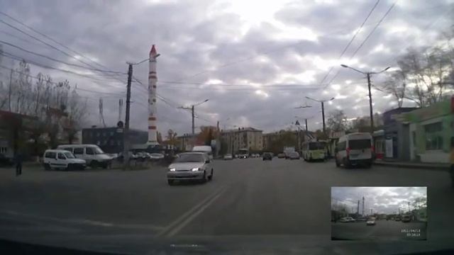 Пешеход в Чкаловском, Омск смотреть онлайн
