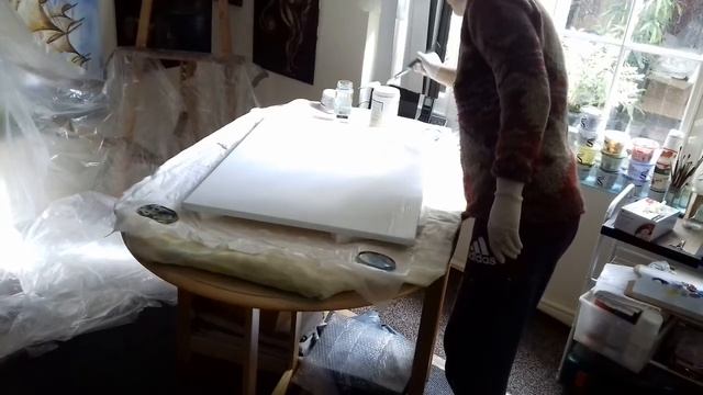 Jurita Art | Грунтовка холста для живописи маслом смотреть онлайн