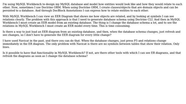 MySQL Workbench, how to refresh EER diagram? (2 Solutions!!) смотреть онлайн