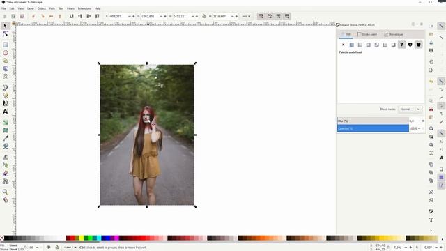 How to use the default overlays in Inkscape смотреть онлайн