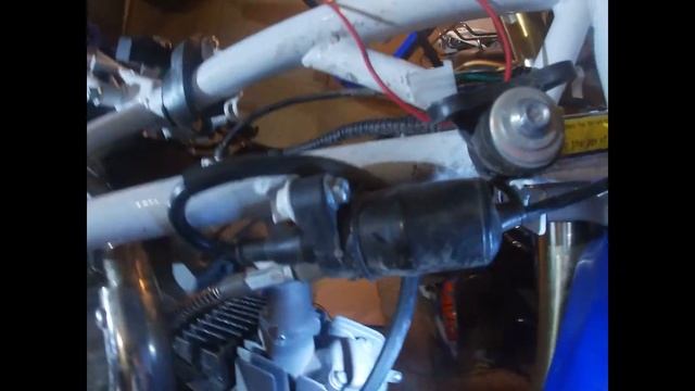 #питбайк #кайо125 электрика пита 125 смотреть онлайн