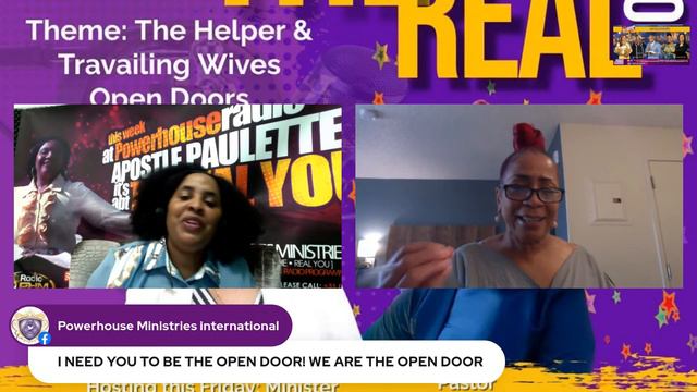The real you with Minister Trevalcha & Pastor Terri ( open doors , Helper & Travaling Wives смотреть онлайн