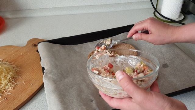 Горячие бутерброды в духовке за 5 минут