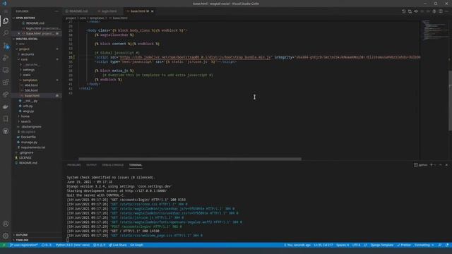 Social network site with Django and Wagtail CMS смотреть онлайн