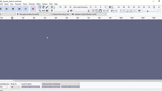 Import and Record Audio Files in Audacity смотреть онлайн