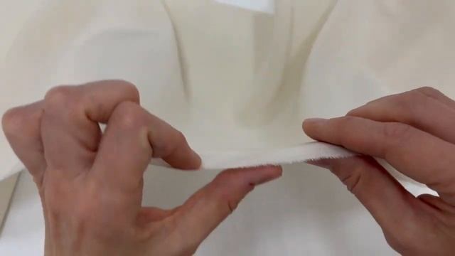 Крепдешин шелковый Кремовый 27092303 смотреть онлайн