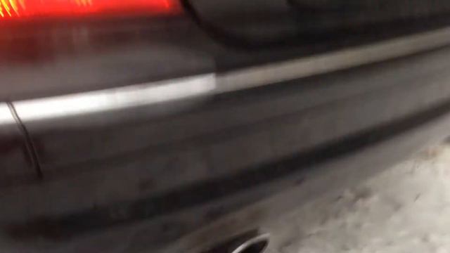 Выхлоп AMG W220