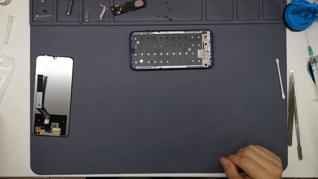 Замена дисплея Redmi Note 7 display replacement смотреть онлайн