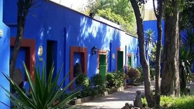 La casa azul de FRIDA KAHLO Y DIEGO RIVERA México museo arquitectura смотреть онлайн