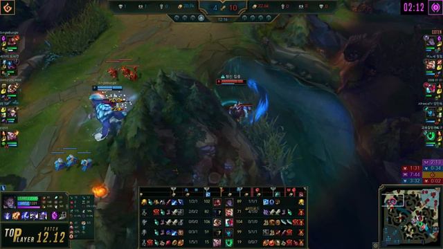 천상계 탑 사일러스 밤수 정복자 - GrandMaster Sylas Top vs Gnar - 롤 KR 12.12 смотреть онлайн
