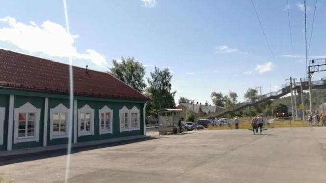 Ж/Д станция "Медвежья Гора". 1.08.2022. смотреть онлайн