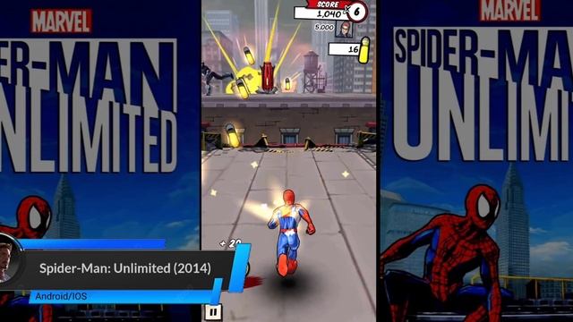 Evolution Of Spider-Man In Mobile Games (Android Game Play) 2009-2022 смотреть онлайн