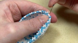 Оплетаем яйцо бисером | Часть 5 из 5