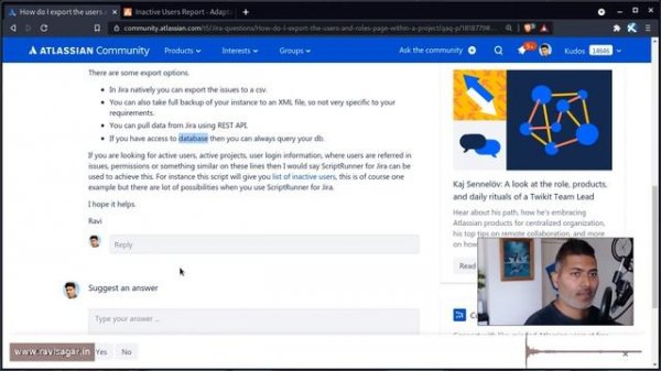 ScriptRunner for Jira - Export project roles and users