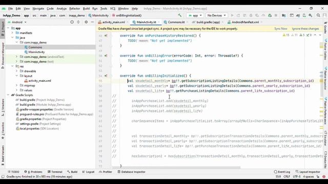 #Android#Java# Tutorial In App Purchase Tutorial смотреть онлайн