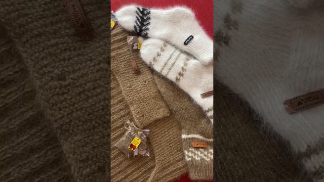 Носочки и пояс из собачьей шерсти смотреть онлайн