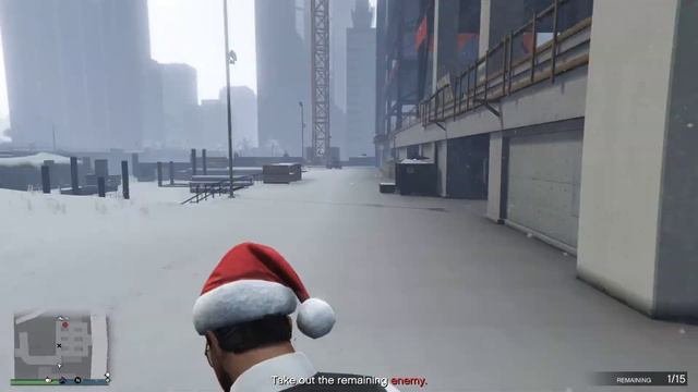 Grand Theft Auto V Online - snow 24 1080p HD смотреть онлайн
