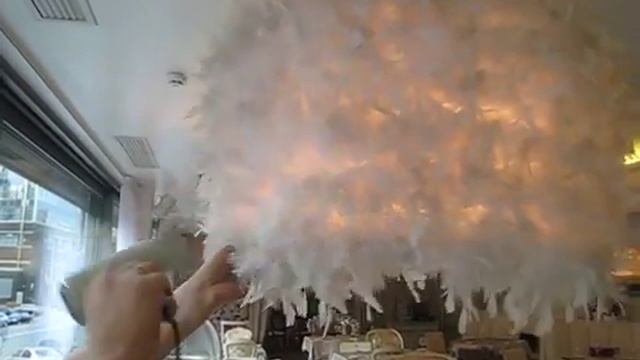 Люстра из перьев смотреть онлайн