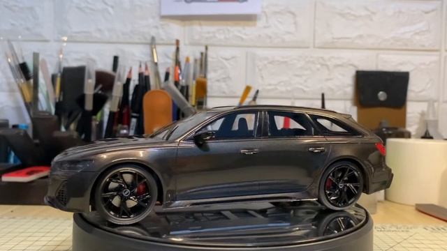 1/24 AUDI RS6 build by BreakWong（Contrast display） смотреть онлайн