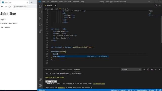 React JSX смотреть онлайн